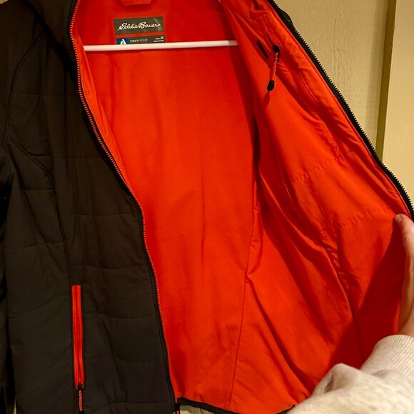 Eddie Bauer First Ascent Women's Dark Grey Puffer Jacket - Size Medium - Picture 7 of 9